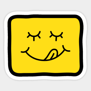 Yummy Emoji Sticker